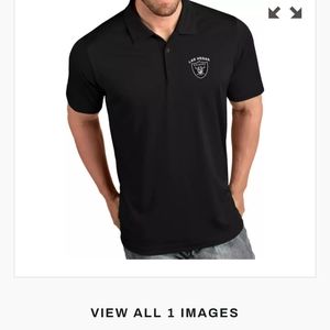Antigua Raiders black polo